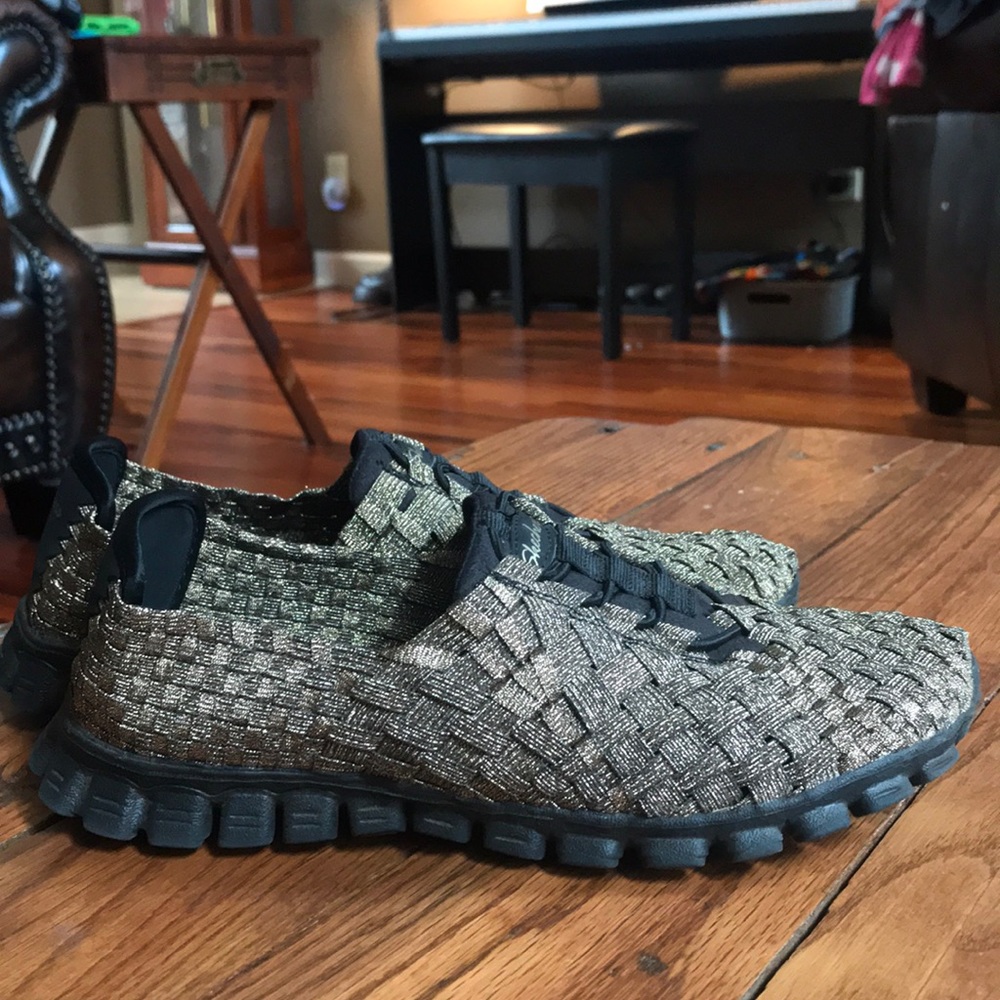 Skechers EZ Flex 2 Snazzed Up Women 6 Slip Shoes